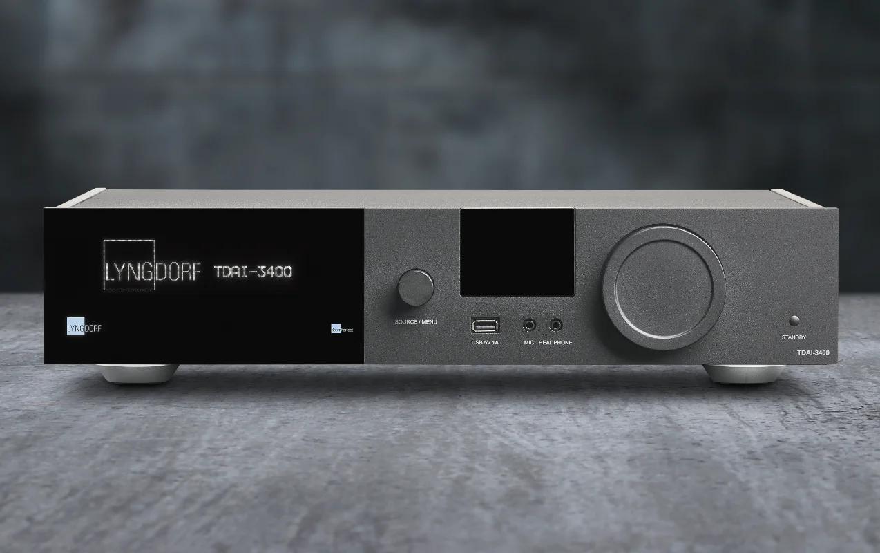 Lyngdorf TDAI-3400 Front Panel